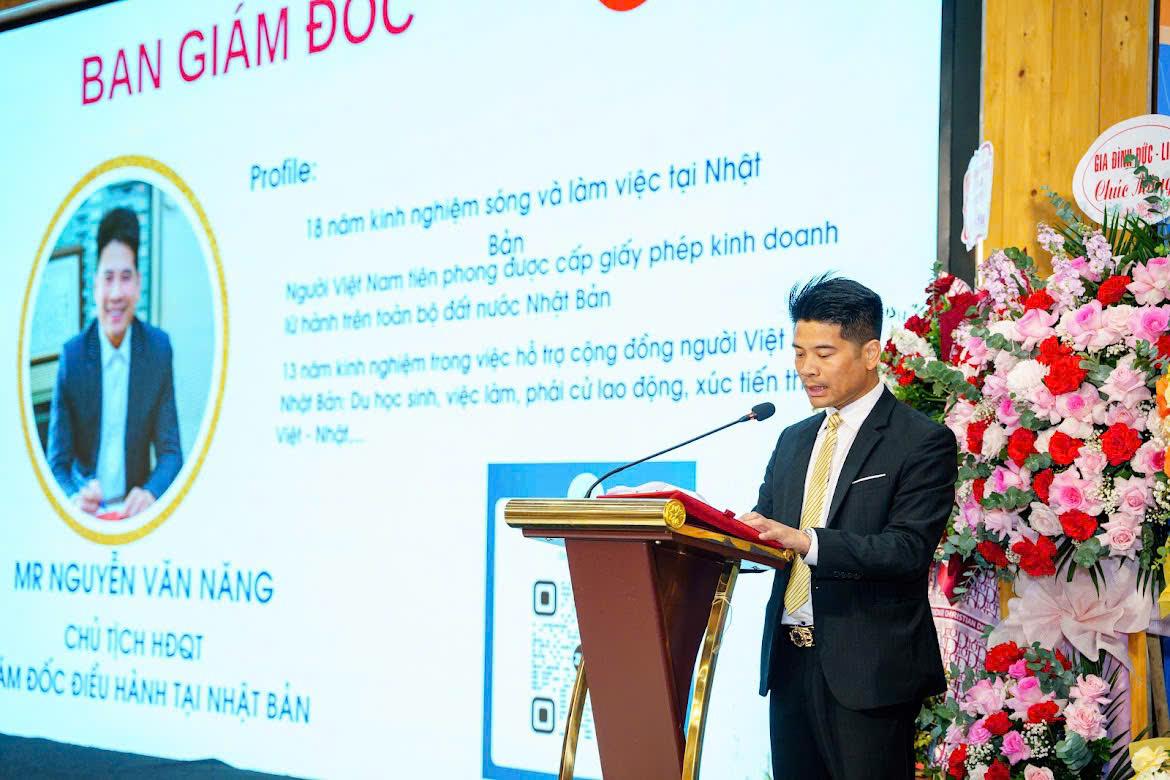 Ông Nguyễn Văn Năng - Chủ tịch HĐQT, Giám đốc điều hành tại Nhật Bản Công ty Du lịch HK Travel Japan. Ông Nguyễn Văn Năng - Chủ tịch HĐQT, Giám đốc điều hành tại Nhật Bản Công ty Du lịch HK Travel Japan.