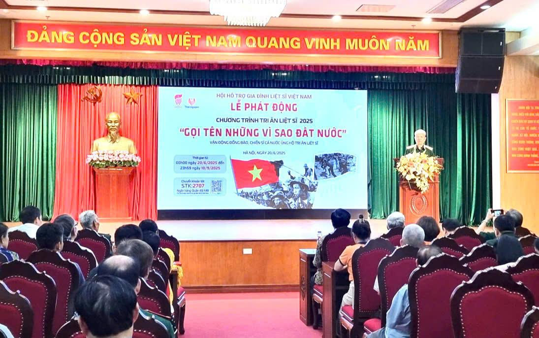 Phát động Chương trình tri ân liệt sĩ qua tài khoản 2707 - Ngân hàng TMCP Quân đội. Phát động Chương trình tri ân liệt sĩ qua tài khoản 2707 - Ngân hàng TMCP Quân đội.