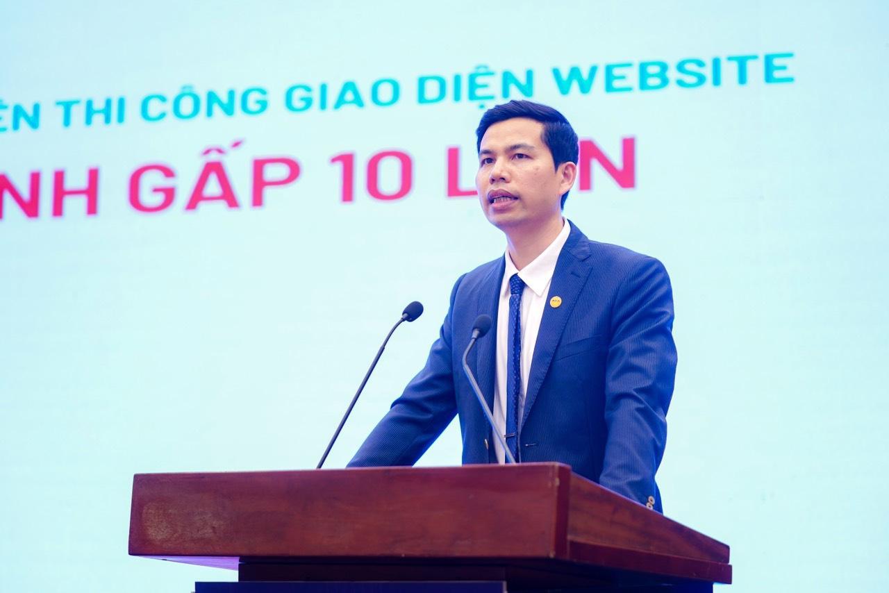 Ông Lê Hồng Quang, Phó Tổng giám đốc thường trực MISA phát biểu tại diễn đàn.