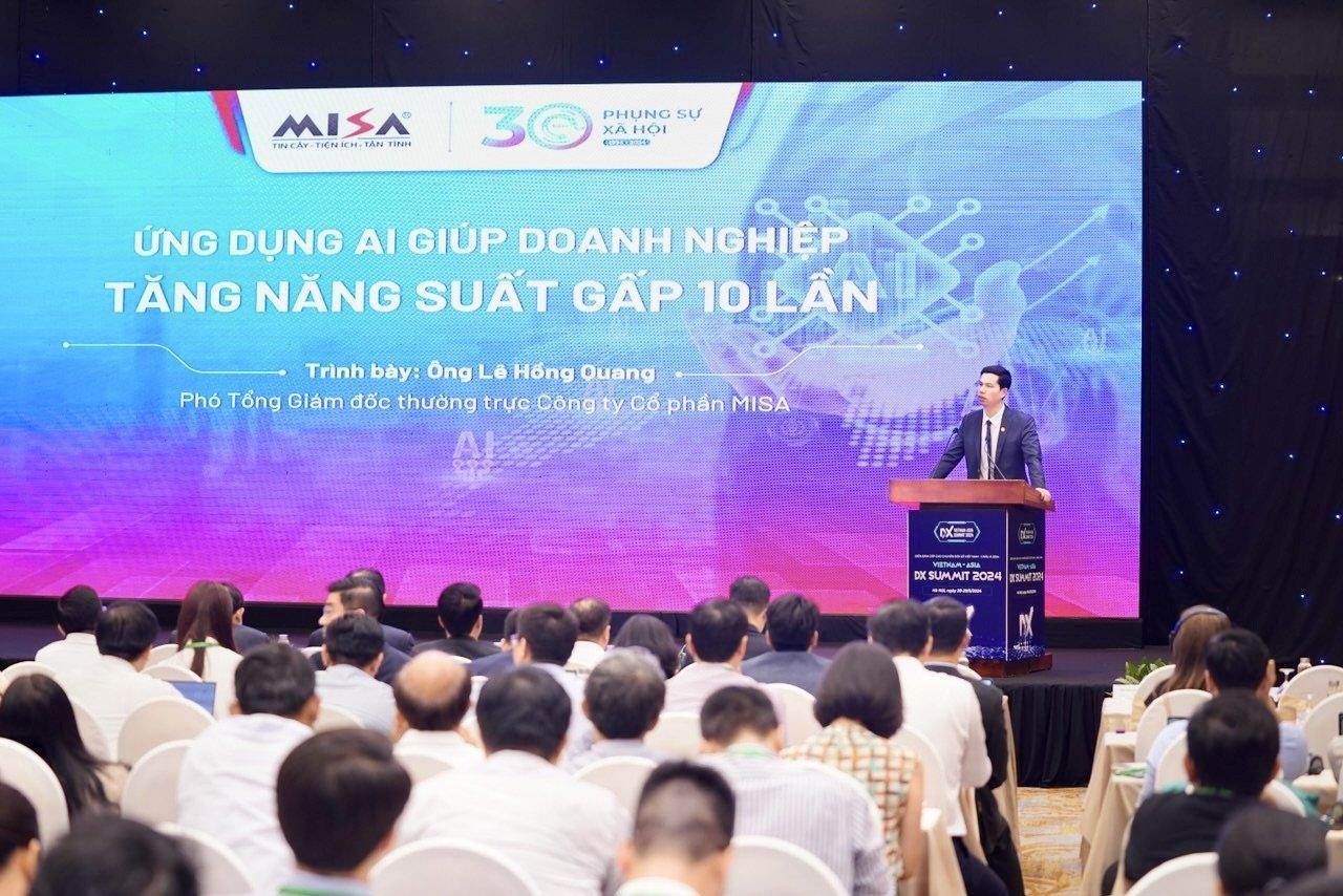 Diễn đàn chuyển đổi số châu Á và Việt Nam - DX Summit 2024.