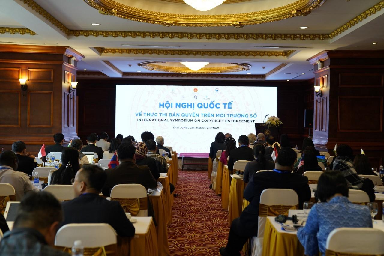 Hội nghị về thực thi bản quyền trên môi trường số diễn ra từ ngày 17/6 đến ngày 21/6 tại Hà Nội.