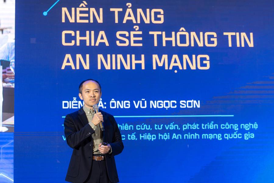 Ông Vũ Ngọc Sơn, Trưởng ban Nghiên cứu, tư vấn và phát triển công nghệ và Hợp tác quốc tế, Hiệp Hội An ninh mạng quốc gia.