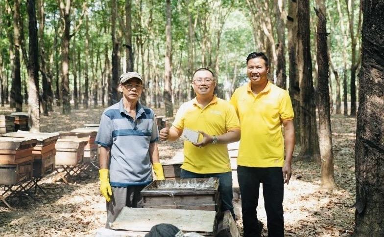 Thương hiệu mật ong hoa cà phê Gia Lai nhờ ứng dụng công nghệ cao đang ngày càng khẳng định uy tín trên thị trường. (Ảnh: ĐVCC)