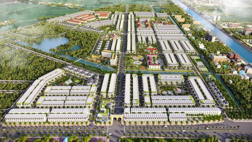 Phối cảnh dự án Khu đô thị DIC Victory City Hậu Giang. (Ảnh: DIC Corp)