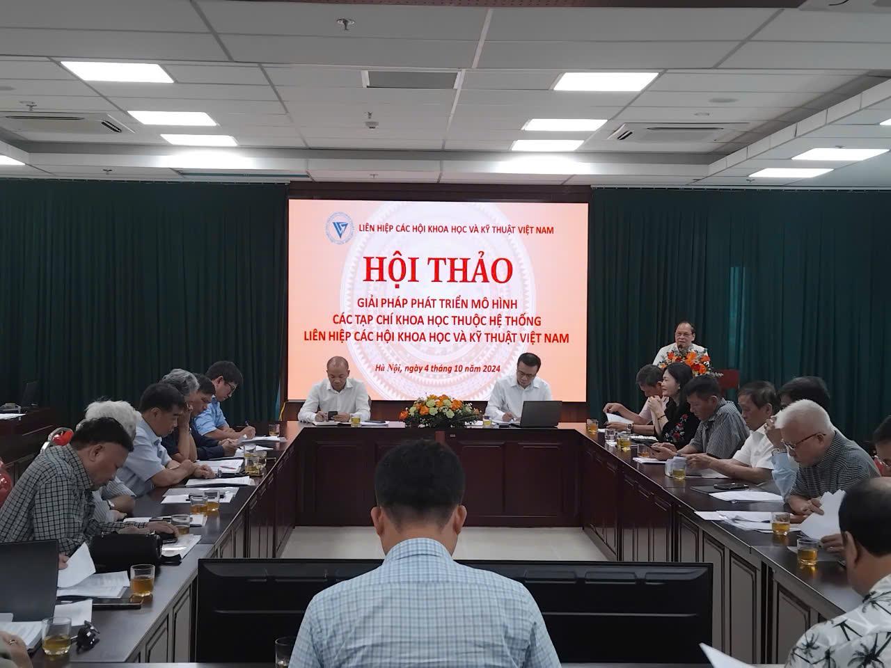 Quang cảnh hội thảo. (Ảnh: Việt Anh)