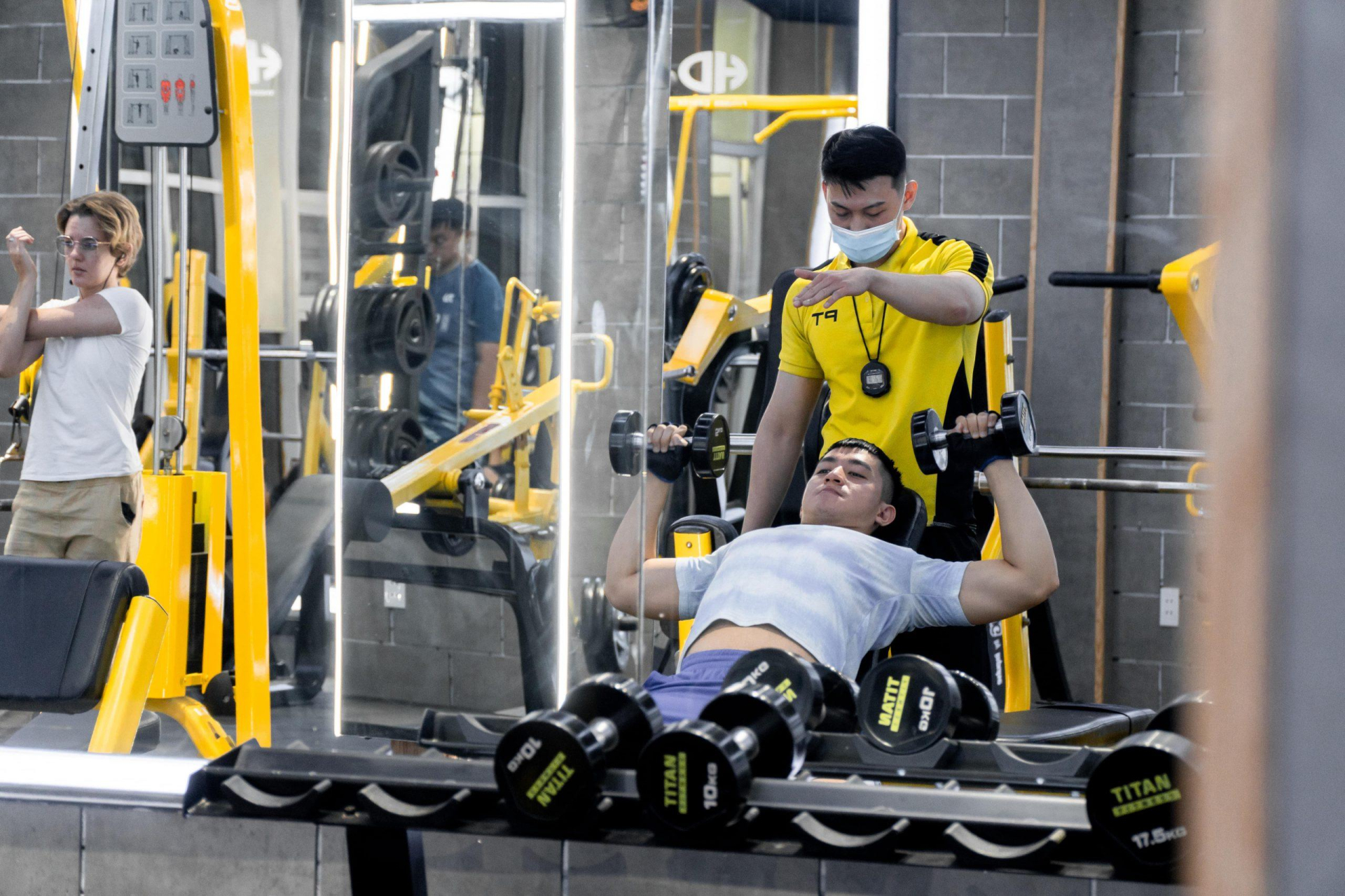 Các phòng tập gym đang gặp vô vàn các khó khăn. (Ảnh minh họa)