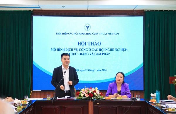 Ông Nguyễn Quyết Chiến, Tổng Thư ký Liên hiệp các Hội Khoa học và kỹ thuật Việt Nam