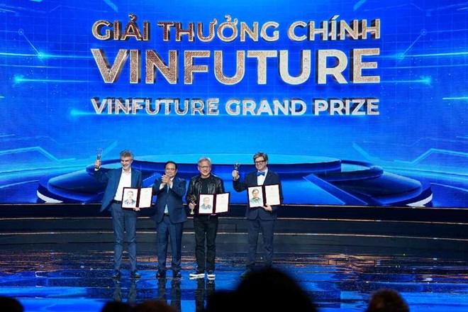 Giải thưởng chính VinFuture 2024 diễn ra tối ngày 6/12