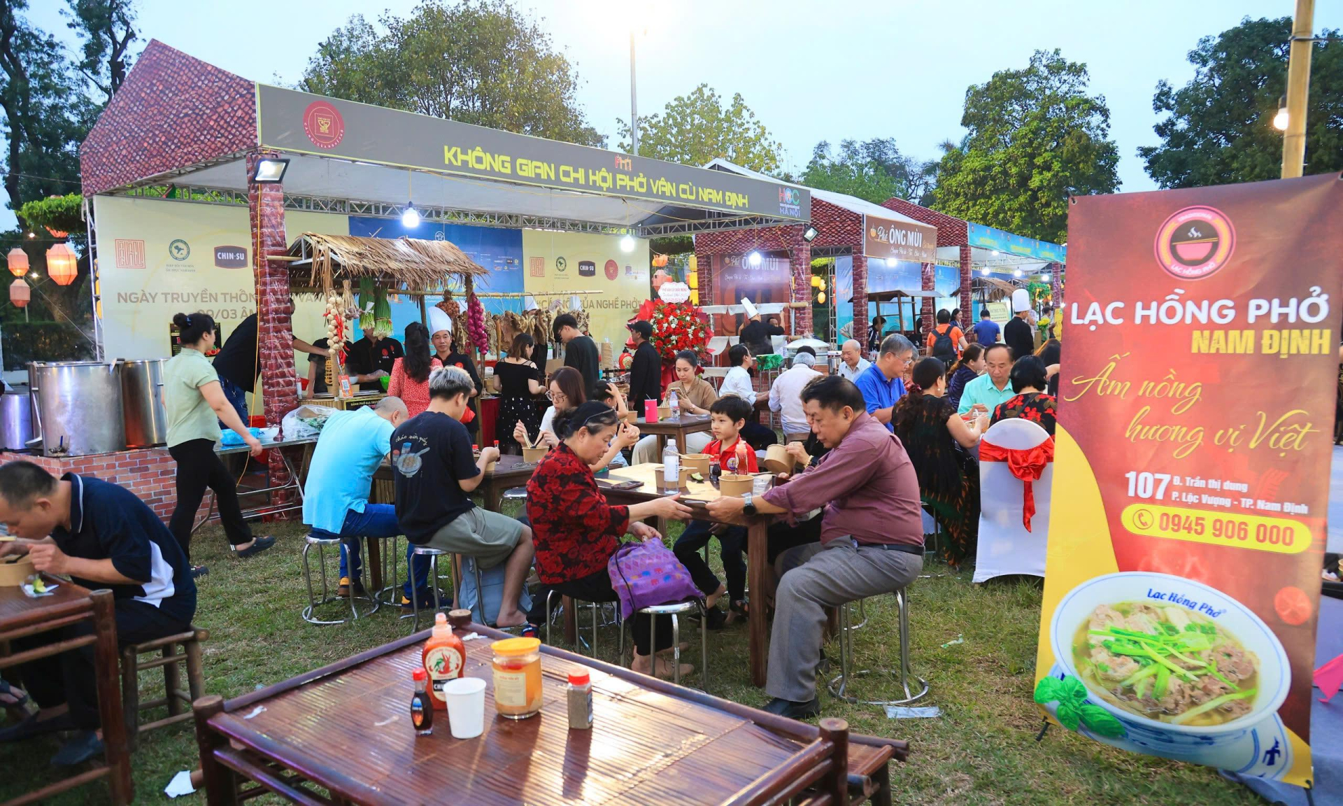 Festival Phở 2025 diễn ra trong 3 ngày, từ 18 đến 20/4, tại Hoàng thành Thăng Long. (Ảnh: VA) Festival Phở 2025 diễn ra trong 3 ngày, từ 18 đến 20/4, tại Hoàng thành Thăng Long. (Ảnh: VA)