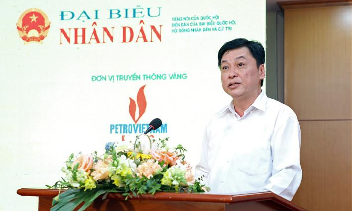 Phó Tổng Biên tập Báo Đại biểu Nhân dân Lê Thanh Kim. (Ảnh: Khánh Duy) Phó Tổng Biên tập Báo Đại biểu Nhân dân Lê Thanh Kim. (Ảnh: Khánh Duy)