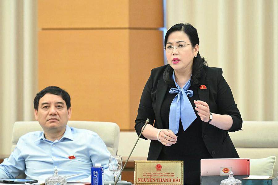 Chủ nhiệm Ủy ban Công tác đại biểu Nguyễn Thanh Hải phát biểu Chủ nhiệm Ủy ban Công tác đại biểu Nguyễn Thanh Hải phát biểu