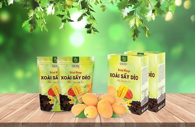 Sản phẩm xoài sấy dẻo của HTX Xuân Tiến (Ảnh:TL)