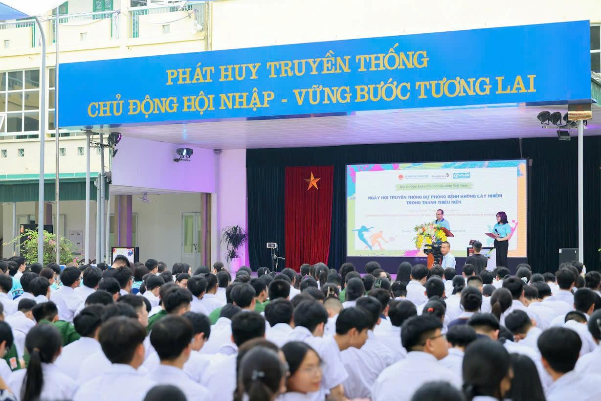 Ngày hội Truyền thông dự phòng bệnh không lây nhiễm hướng tới thanh thiếu niên - ảnh 1