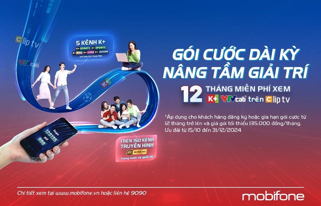 MobiFone tung ưu đãi có 1-0-2 cho gói cước dài kỳ, nâng tầm giải trí cho khách hàng - ảnh 1