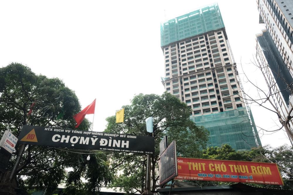 Khu vực xây dựng dự án cũng rất gần chợ Mỹ Đình. Khu vực xây dựng dự án cũng rất gần chợ Mỹ Đình.