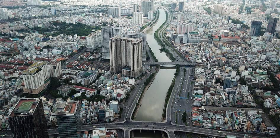 Một góc TP.HCM nhìn từ trên cao. (Ảnh minh họa) Một góc TP.HCM nhìn từ trên cao. (Ảnh minh họa)