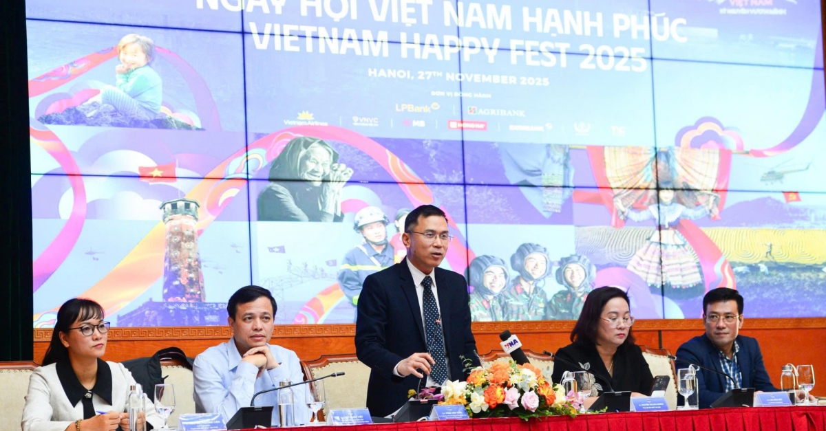 Sắp diễn ra 'Ngày hội Việt Nam Hạnh phúc - Vietnam Happy Fest 2025 "