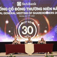 Đại hội đồng cổ đông thường niên 2024: SeABank đặt mục tiêu tăng trưởng 28%, tăng vốn điều lệ lên 30.000 tỷ đồng