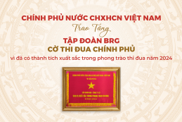 Tập đoàn BRG được trao tặng Cờ Thi đua Chính phủ