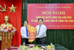 Vĩnh Phúc kiện toàn chức danh lãnh đạo Sở Thông tin và Truyền thông