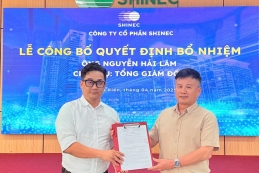 Công ty Cổ phần Shinec bổ nhiệm Tổng Giám đốc mới