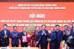 Đổi mới tư duy nhận thức, hành động, nâng cao chất lượng tham mưu chiến lược trên lĩnh vực Tuyên giáo và Dân vận