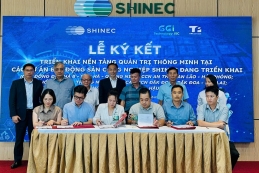 Shinec công bố giải pháp số quản lý phát thải Carbon tại KCN Nam Cầu Kiền
