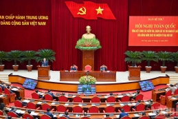 [Ảnh] Tổng Bí thư Tô Lâm dự Hội nghị toàn quốc tổng kết công tác kiểm tra, giám sát và thi hành kỷ luật của Đảng năm 2025 và nhiệm kỳ Đại hội XIII