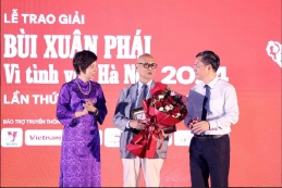 Trao Giải thưởng Bùi Xuân Phái - Vì tình yêu Hà Nội 2024