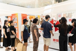 Uniqlo tổ chức triển lãm giới thiệu Áo khoác chần bông công nghệ Nhật Bản