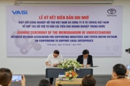 Toyota Việt Nam khởi động dự án hỗ trợ doanh nghiệp công nghiệp hỗ trợ ô tô