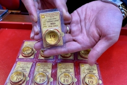 Giá vàng hôm nay 21/11: Vàng miếng, vàng nhẫn đồng loạt giảm mạnh