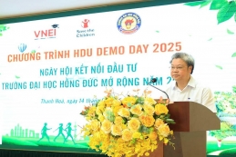 Đại học Hồng Đức: Nơi ươm mầm khởi nghiệp xanh và phát triển bền vững