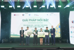 Trao giải cuộc thi “Giải pháp đổi mới tuần hoàn Nhựa 2024”