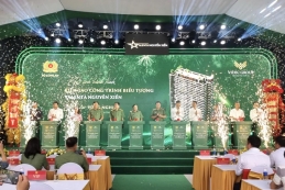 Khởi công Dự án xây dựng nhà ở cho lực lượng vũ trang Công an Nhân dân