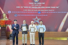 Trao giải Cuộc thi “Nhân vật truyền cảm hứng ngành Thanh tra” năm 2025