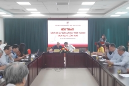 VUSTA: Xây dựng và phát triển Tủ sách khoa học, công nghệ