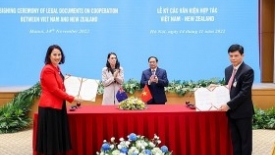Việt Nam và New Zealand hướng tới kim ngạch thương mại song phương 2 tỷ USD