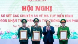 Thủ tướng Chính phủ Phạm Minh Chính gửi thư khen lực lượng phá chuyên án 131 kg ma túy