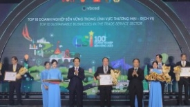 Aeon Việt Nam vào Top 3 doanh nghiệp phát triển bền vững ngành thương mại - dịch vụ