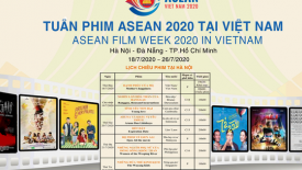 Tuần phim ASEAN tổ chức tại 3 thành phố lớn