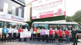 Tập đoàn BRG cùng Ngân hàng SeABank chung tay hỗ trợ chính quyền và người dân TP Hồ Chí Minh