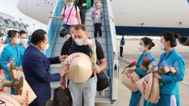 226 du khách Nga đến Khánh Hòa