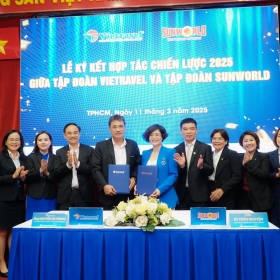 Vietravel và Sun World ký MOU về hợp tác toàn diện