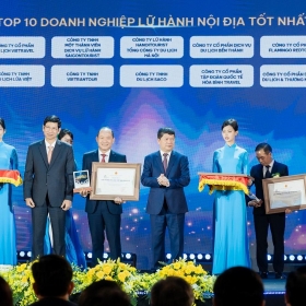 BenThanh Tourist được vinh danh tại giải thưởng Du lịch Việt Nam