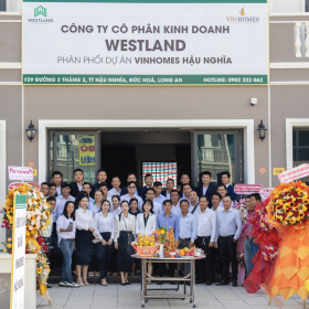 West Land khai trương chi nhánh Hậu Nghĩa: Mở rộng mạng lưới, vươn tầm phát triển!