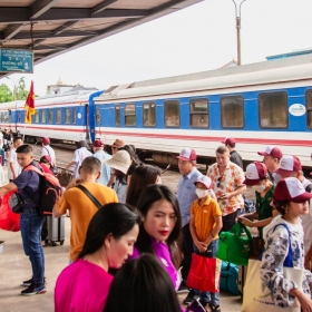 Quảng Bình chào đón chuyến tàu charter đầu tiên trong năm 2024
