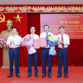 Ông Nguyễn Tuấn Khanh làm Trưởng Ban Tuyên giáo Tỉnh ủy Vĩnh Phúc