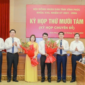 Vĩnh Phúc kiện toàn chức danh Phó Chủ tịch HĐND, UBND tỉnh