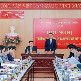 Ngành Y tế Vĩnh Phúc phấn đấu đứng trong Top 10 cả nước